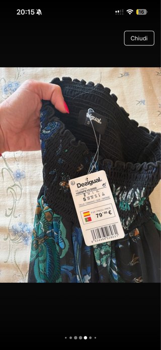 Gonna Desigual asimmetrica taglia S