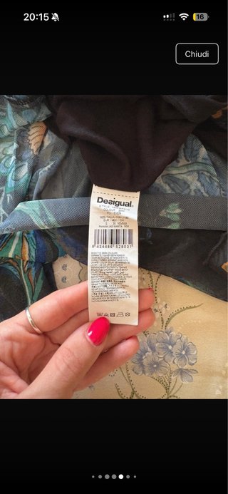 Gonna Desigual asimmetrica taglia S