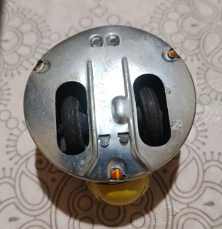Tortuga de Hojalata Vintage Koyo Japón 1955