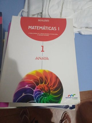 Matemáticas I. Bachillerato 1
