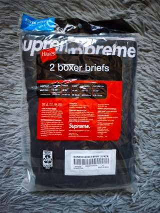 Pack 2 Calzoncillos Supreme x Hanes M