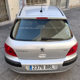 Peugeot 307 solo 85.000km automático etiqueta ZBE