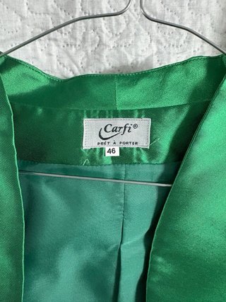 Vestido de fiesta Carfi verde talla M