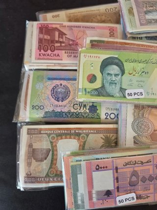 50 Billetes del Mundo Colección Variada