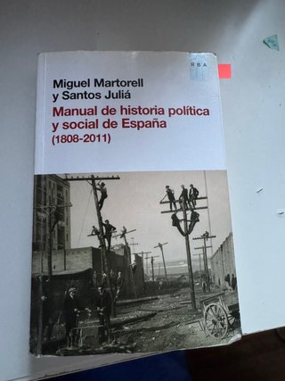 Manual de Historia Política y Social de España,...