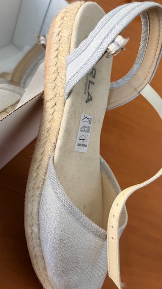 Alpargatas Plataforma Mujer Talla 36