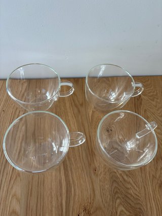 4 tazas de cristal Villeroy & Boch Artesano