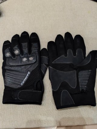 Guantes Moto Verano RAINERS Negros y Grises