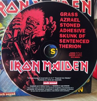 IRON MAIDEN – Sampler Tributo CD Cardsleeve
