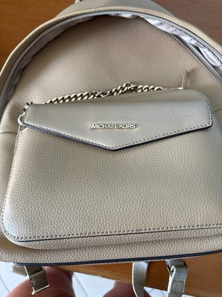 Zaino Michael Kors Beige Oro