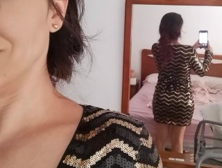 Vestido fiesta invierno