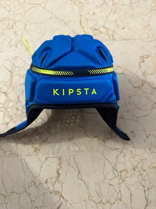 Casco Rugby Niño Kipsta Azul