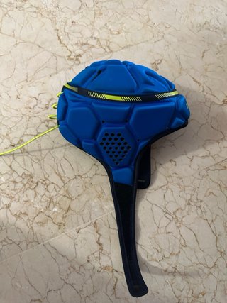 Casco Rugby Niño Kipsta Azul