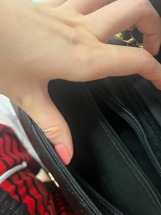 Bolso YSL Negro Cadena Dorada