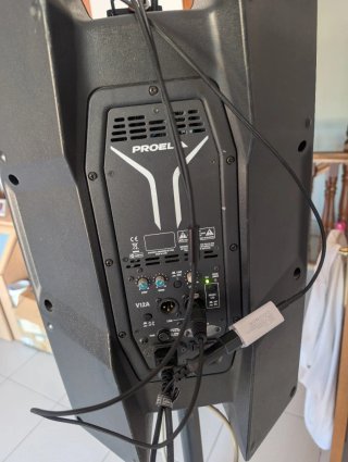 Altavoz Activo Proel V12A Negro