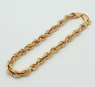 Esclava Salomónica Oro 18k 6.92 gr