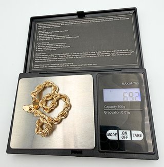 Esclava Salomónica Oro 18k 6.92 gr