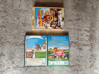 Pack DVD Madagascar 1 y 2 Colección Completa
