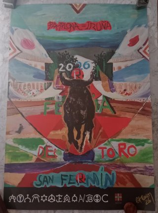 Cartel Feria del Toro Pamplona 2026