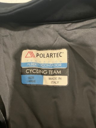 Maillot Gabba Polartec Talla L Negro