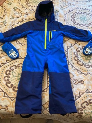 Mono de esquí para niño azul