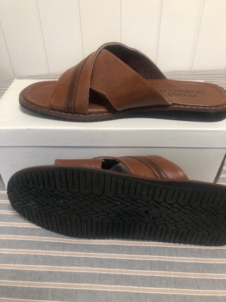 Sandalias Pedro Herrador Marrones Hombre