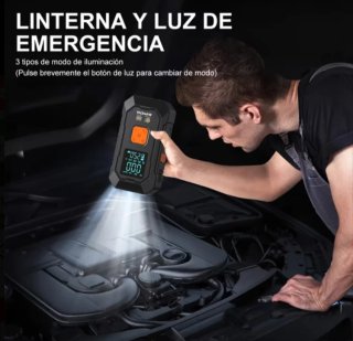 Arrancador compresor para coche.