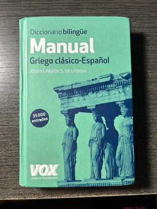 Manual griego clásico-español diccionario bilin...