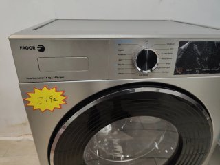 LAVADORA NUEVA TARA FAGOR 8KG INOX