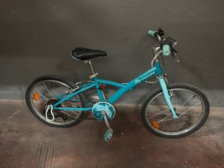 Bicicleta infantil Btwin azul