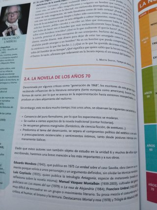 Lengua castellana y literatura, 2 BACH.