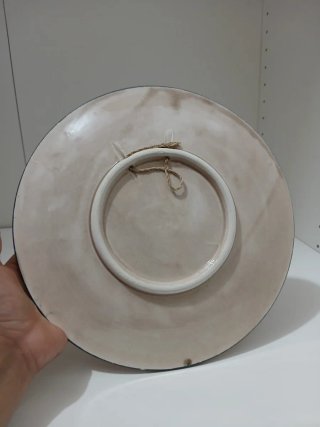 Pareja de Platos Decorativos Cerámica  640513971