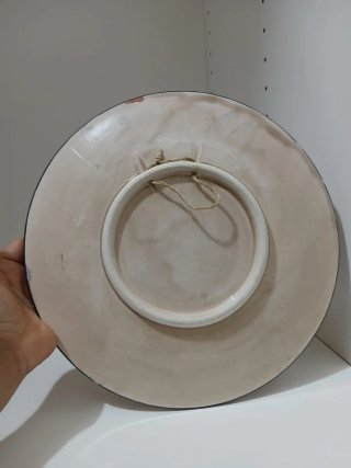 Pareja de Platos Decorativos Cerámica  640513971
