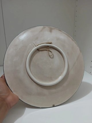 Pareja de Platos Decorativos Cerámica  640513971