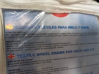 Cadenas textiles para nieve ISSE C-500