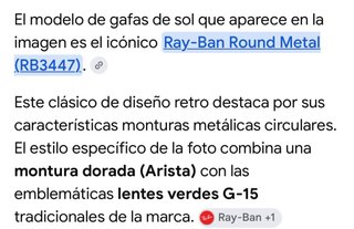 Gafas Ray-Ban Round Metal Doradas