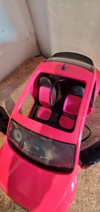 Coche Barbie VW Beetle Rosa