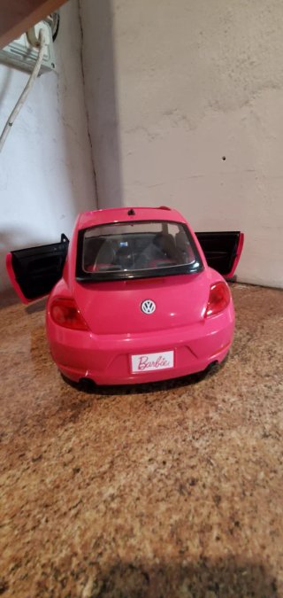 Coche Barbie VW Beetle Rosa