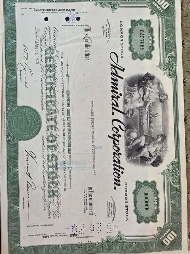 Lote 3 Acciones USA ESTADOS UNIDOS