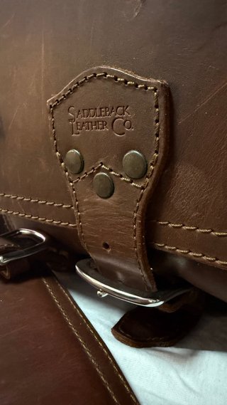 Saddleback Leather maletín piel lujo