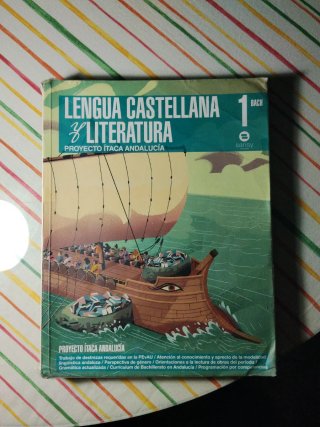 Libro de Lengua castellana y literatura 1°Bach