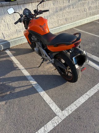Kawasaki ER-6n Naranja