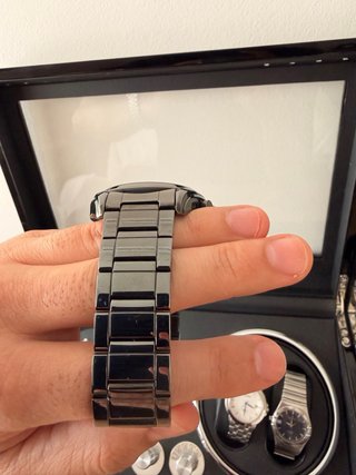 Reloj Seiko Negro Cronógrafo