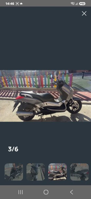 Yamaha Xmax 250cc 2007 Negra/Plata