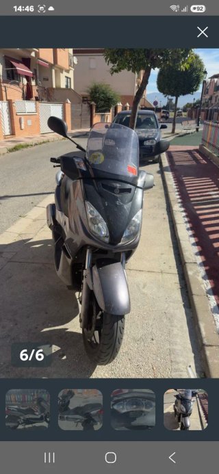 Yamaha Xmax 250cc 2007 Negra/Plata