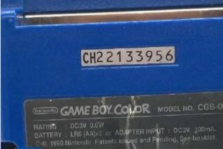 Game Boy Color POKEMON funzionante.