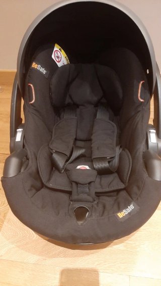 Silla coche bebé Grupo 0 Be Safe + soporte