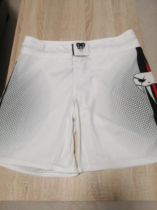 Pantalón Muay Thai/Boxeo Blanco y Negro