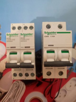 Lote 3 Interruptores Schneider 32A Dpn Automático