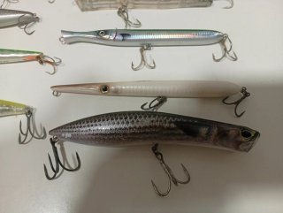 Lote señuelos de superficie
